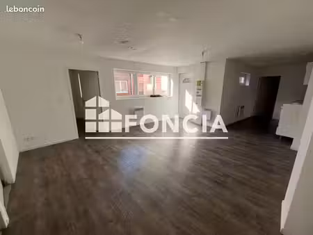 appartement 2 pièces 59.31m² à louer 554.45 - roubaix 59100