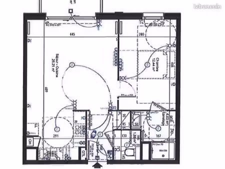 appartement 2 pièces 48.37m² à louer 685.17 - mouvaux 59420