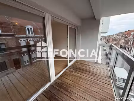 appartement 3 pièces 69.95m² à louer 717.88 - roubaix 59100