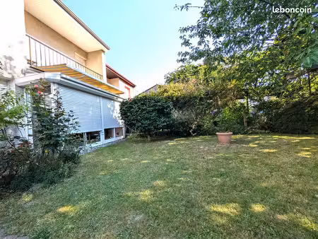 pau nord  maison mitoyenne t4 avec jardin et garage