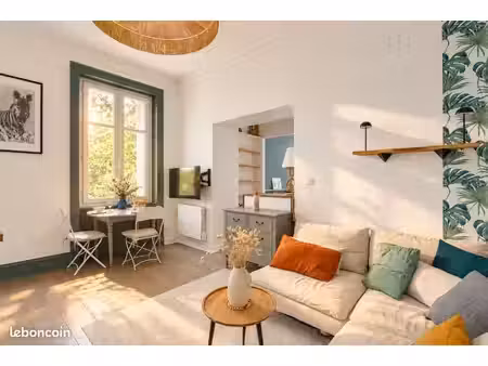 appartement de charme de 35 m² – biarritz / anglet – résidence de cachet avec parc boisé p