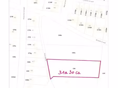 haacht (centre): terrain agricole 3130m²