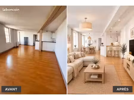 app 2 pièces 53 m2 très lumineux près cathédrale périgueux