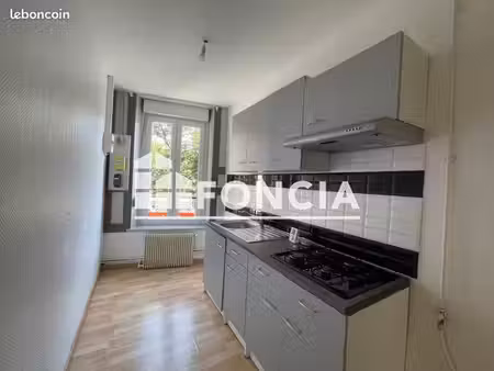 appartement 3 pièces 59.9m² à louer 500 - charleville mezieres 08000