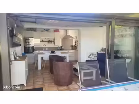le barcarès-charmante maison au bord de l'étang avec vue exceptionnelle
