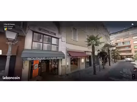 local commercial de 115 m 2 sur deux étages plein centre ville tarbes