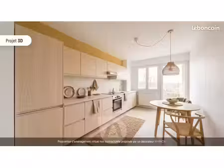 appartement 3 pièces 80 m²