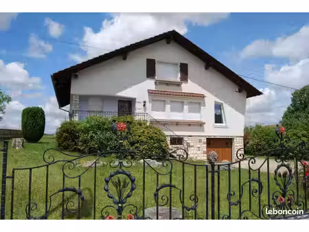 maison individuelle avec dependance  grand garage et jardin arbore