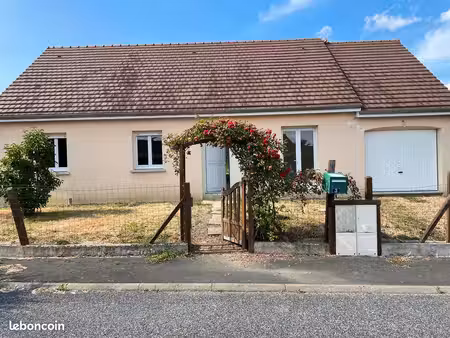 vends maison 3 chambres plain-pied à sceaux sur huisne 72160