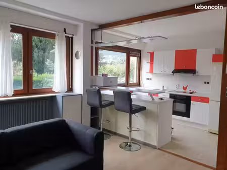 t2 lumineux 40 m² – gaillard centre – proche frontière genève