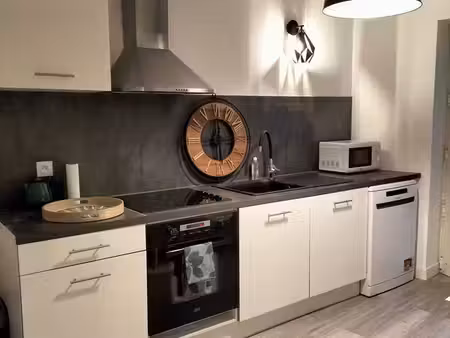 t2 37 m² rénové - cave + parking