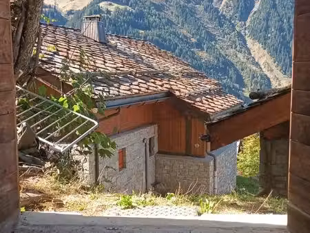 front de neige/pistes de ste foy: local+parking privé  possible à transformer en logement 