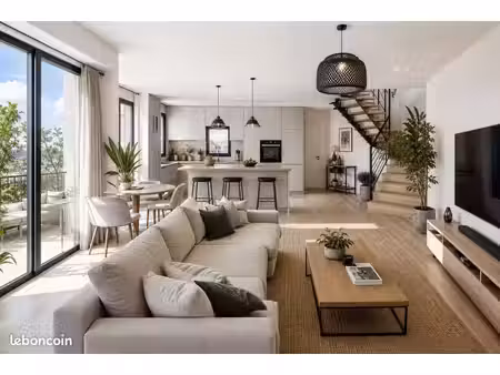 duplex 5 pièces 98 m²