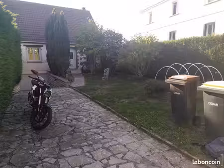maison 6 pièces – 125 m² – 3 chambres – sous-sol complet – jardin