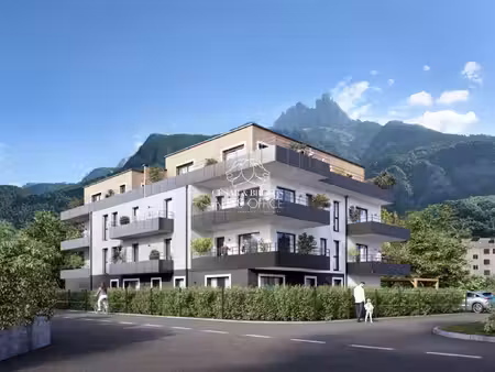 sallanches centre  appartement neuf  2 pièces  1 chambre  45 32