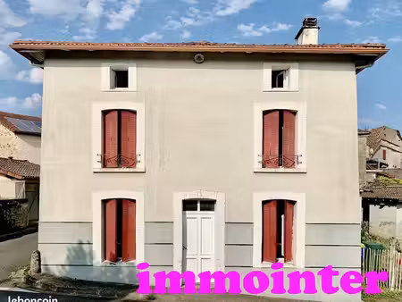 rilhac-rancon  maison de bourg  4 chambres
