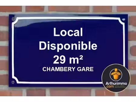 vente local commercial 29 m2 à chambéry