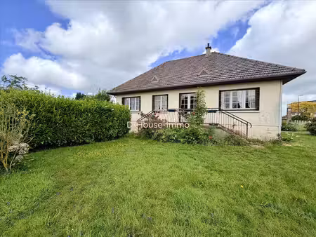 maison de plain-pied avec sous-sol complet et beau potentiel à saint-nicolas-d'aliermont