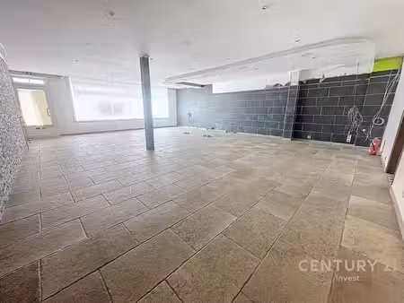 rdc commercial + appartement 1 chambre et cour!