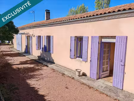 maison 4 pièces 84m² + pièces et chai 65m²