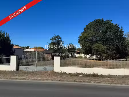 dolus d'oleron - terrain à bâtir de 1058 m² – beau potentiel de construction