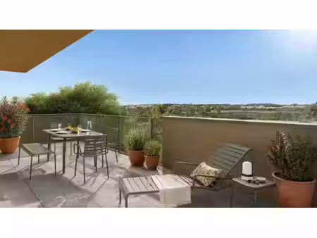 castries appartement t3 lumineux de 64 m² avec terrasse de 42m2