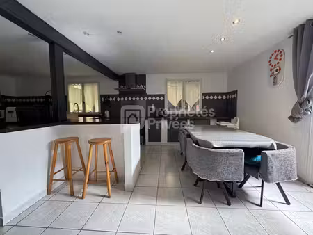 ensemble immobilier - maison 160 m² + 2 hangars + grand terrain - barlin
