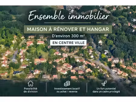 vente immeuble 300 m² villiers-saint-frédéric (78640)