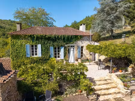 propriété en pierre de caractère avec gîte et piscine