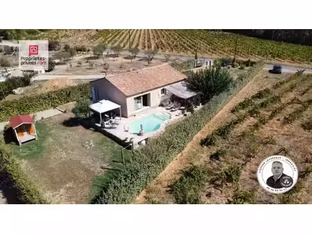 maison de plain pied - 5 pièces - piscine