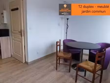 location appartement 2 pièces meublé à plomodiern (29550) : à louer 2 pièces meublé / 27m²