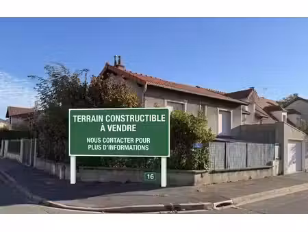 vente terrain  186.00m²  maisons