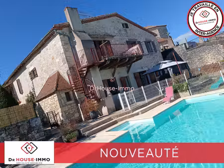 gite 3 logements piscine vue