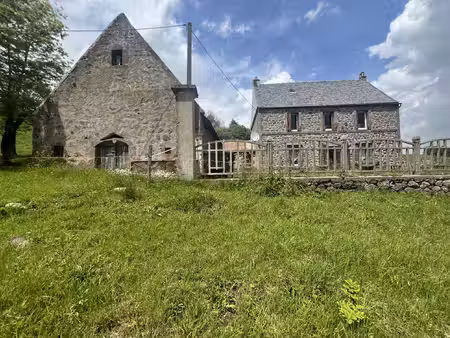 entre besse et super-besse propriete en pierre avec grange 