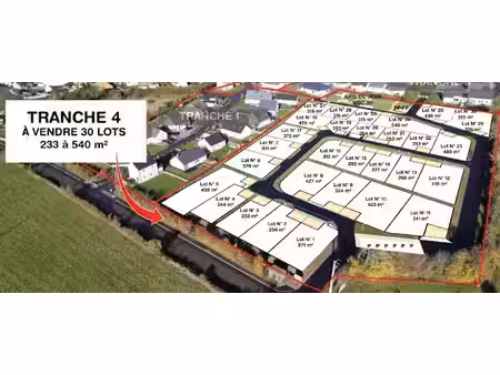 vente terrain 315 m² à aunay-sur-odon (14260)  39 375 €