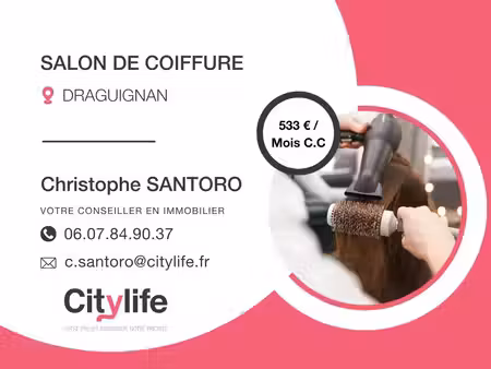 fonds de commerce – salon de coiffure