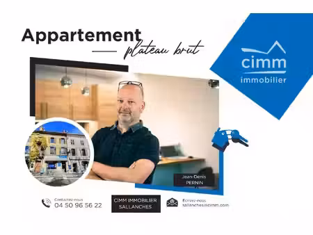 a vendre sallanches (74700) appartement de 140m2 env en plateau