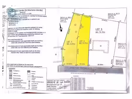 terrain à vendre à bergstraat lot 2 lierde (rbw91811)