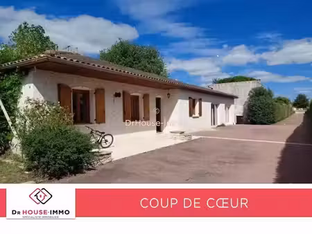 vente maison 6 pièces 160 m² à vindelle (16430)  275 000 €
