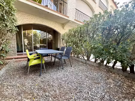 appartement t2 rez-de-chaussée - jardin privé argelès-sur-mer 66700