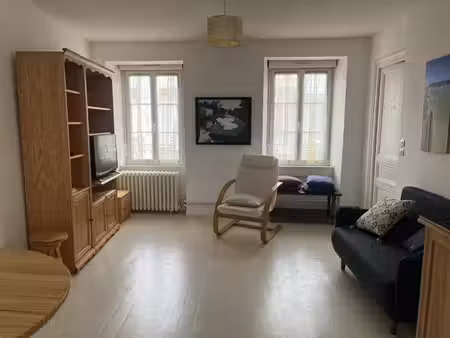 location appartement meublé 36m² granville 50400
