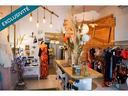 vente commerce 2 pièces 45 m² lège (33950)