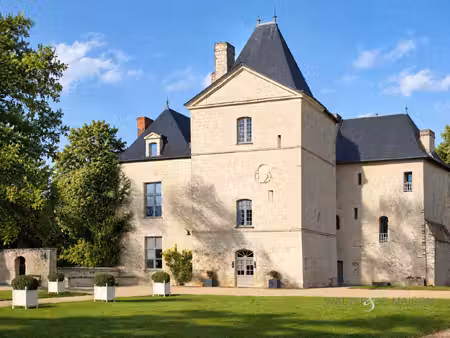 château du xie siècle et domaine de 6 ha en touraine  proche tours