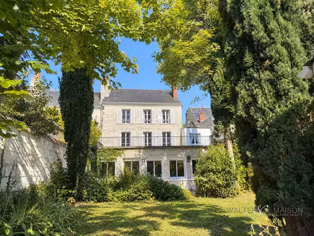 hôtel particulier avec jardin et appartement indépendant  coeur historique de loches