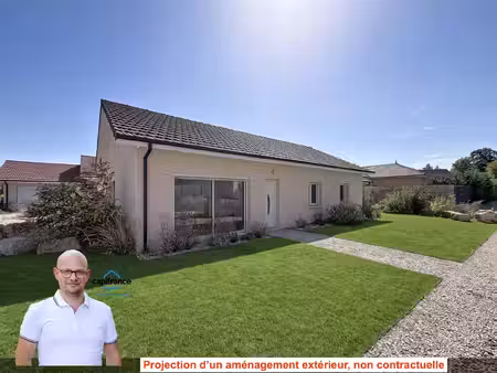 dpt isère (38)  à vendre les abrets maison p5 plain pied de 105 7 m² sur 400m2 de terrain