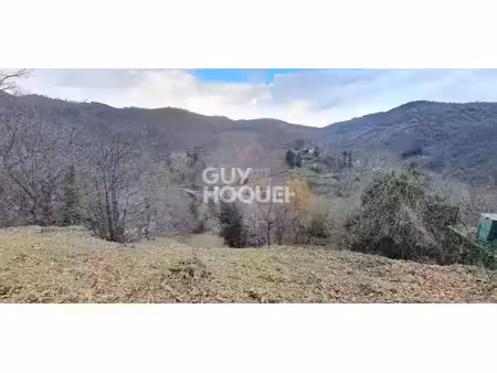 vente terrain 1235m2 aizac 07530 - 39000 € - surface privée