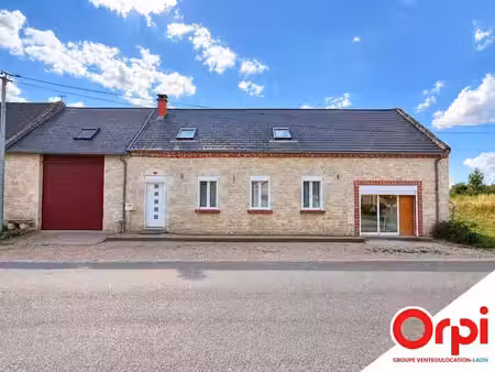 vente maison 5 pièces 110 m² à la ville-aux-bois-les-dizy (02340)  144 900 €