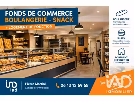 vente boulangerie  pâtisserie 100 m²