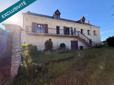 vente maison 6 pièces 138 m² le coudray-macouard (49260)