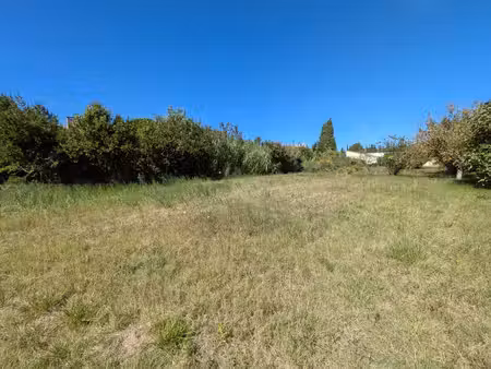 vente terrain 1165 m² orange (84100)